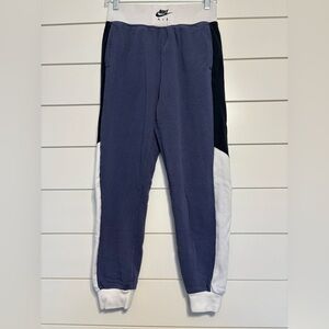 Nike Air Blue and White Joggers